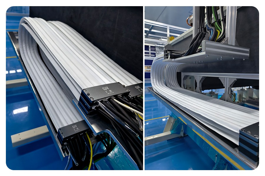 廣柔無塵拖鏈應用案例